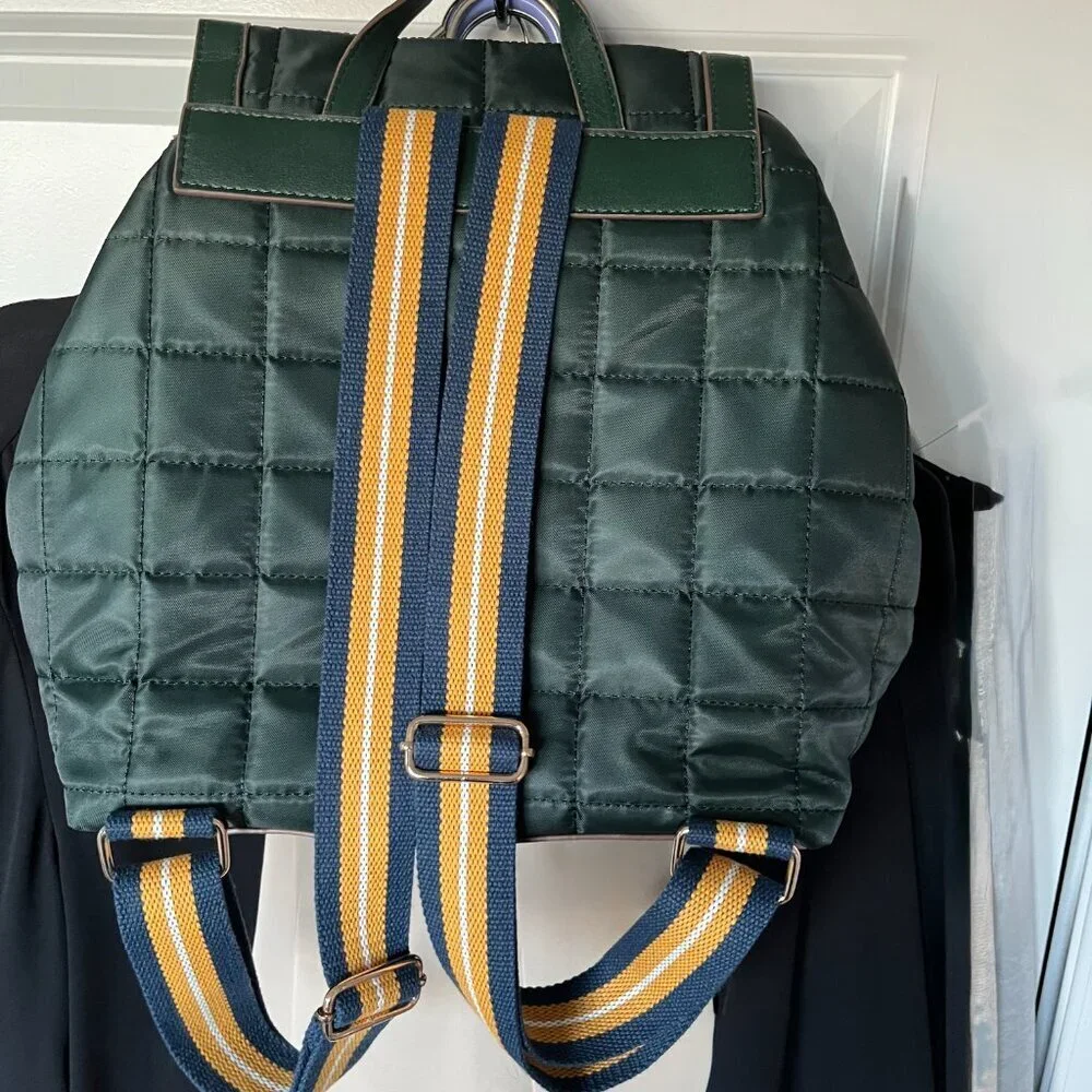 Anne Klein  Backpack Lightweight Nylon Chic Evergreen